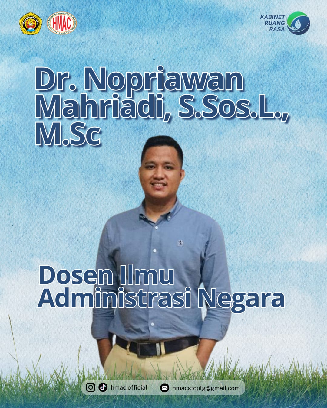 Dr. Nopriawan Mahardi, S.Sos.L., M.Sc