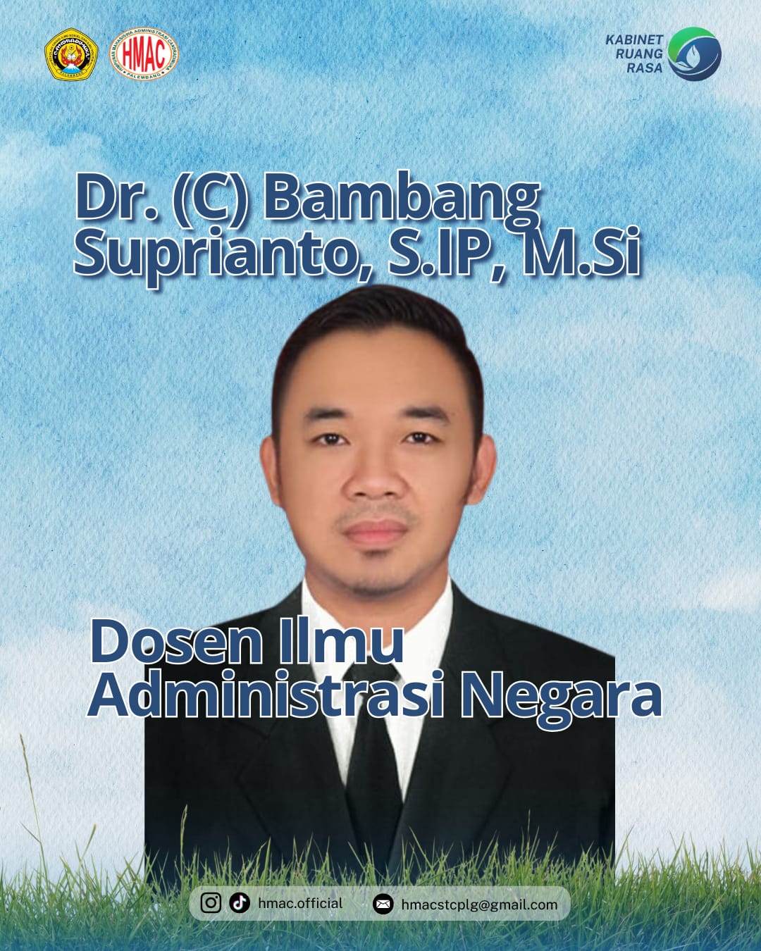 Dr.(C) Bambang Suprianto, S.IP, M.Si
